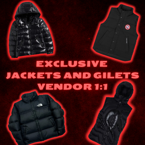 EXCLUSIVE  JACKETS AND GILETS  VENDOR 1:1